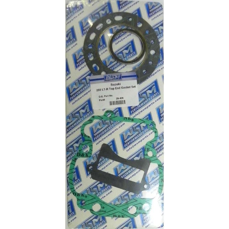 Load image into Gallery viewer, WSM Top End Gasket Kit For Suzuki 250 Quadracer 85-86 29-406
