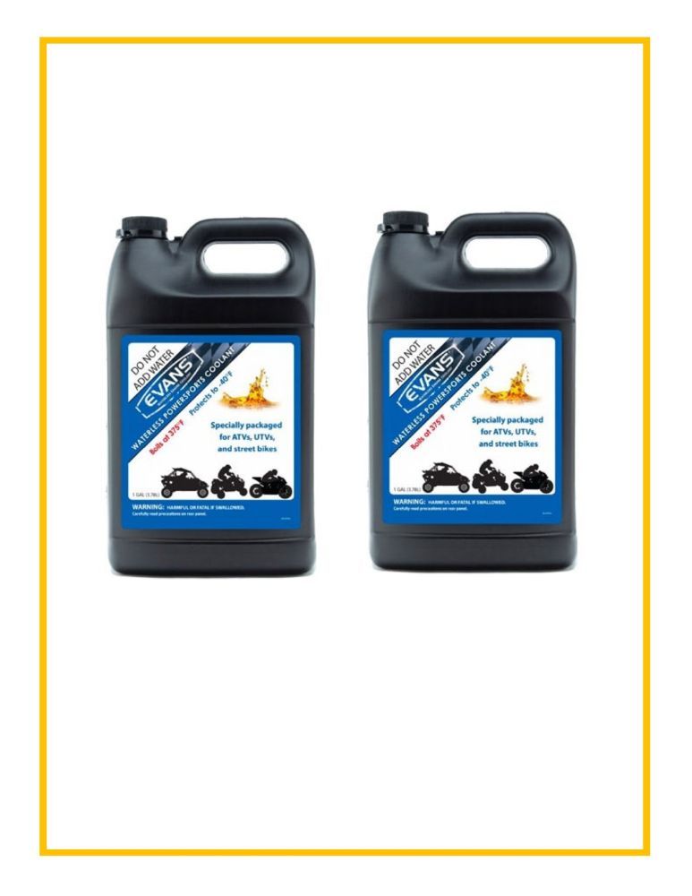 Load image into Gallery viewer, Evans Powersports Waterless Coolant - 1 Gallon Bottles - Set of 2 - EC72001
