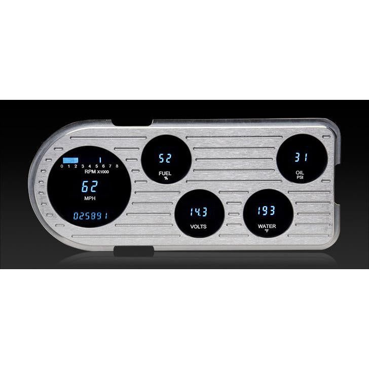 Load image into Gallery viewer, Dakota Digital 1948-1950 Ford Pickup Series III Gauge Kit with Teal/Blue Display VFD3-48F-PU-Z
