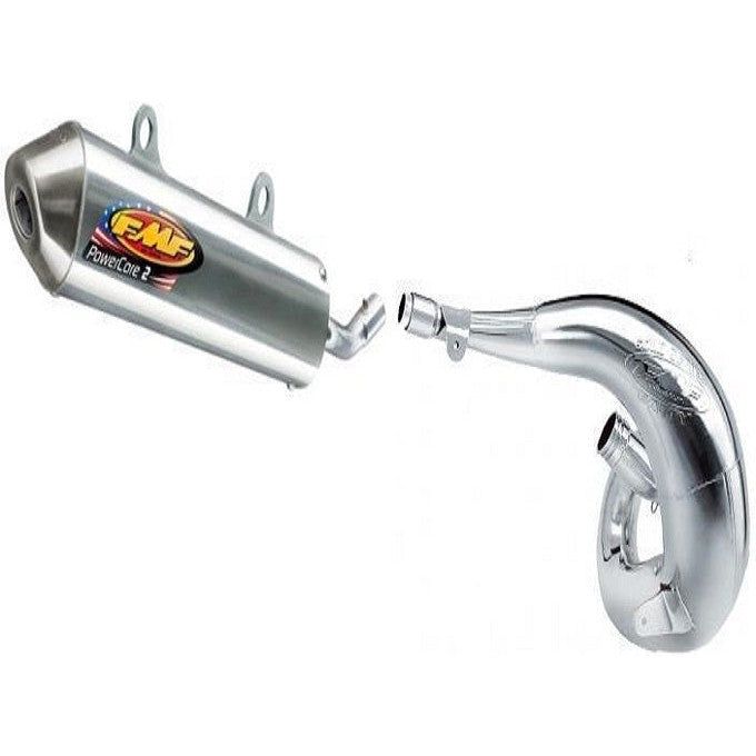 Load image into Gallery viewer, FULL FMF FATTY PIPE EXHAUST AND POWERCORE 2 SILENCER 91-01 HONDA CR500 CR500R
