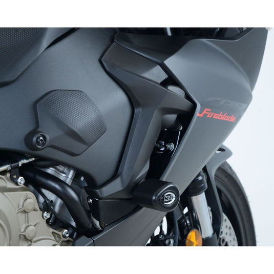 R&G Racing Black Aero Style Crash Protection Bobbins For 2017-2019 Honda CBR1000RR SP