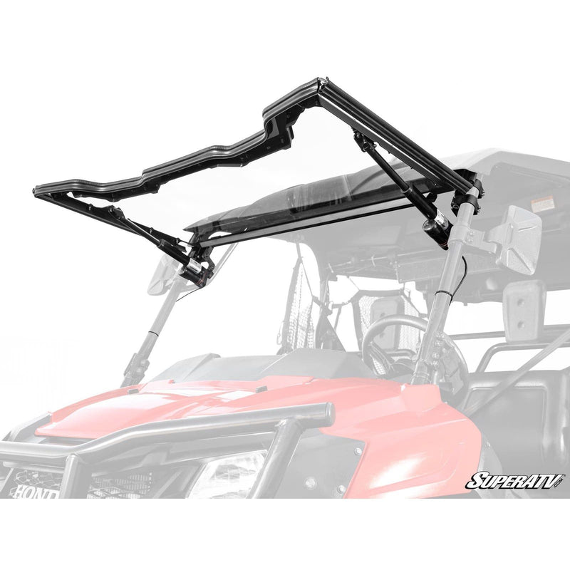 Load image into Gallery viewer, SuperATV Honda Pioneer 700 MaxDrive Power Flip Windshield PFWS-H-PIO700-70
