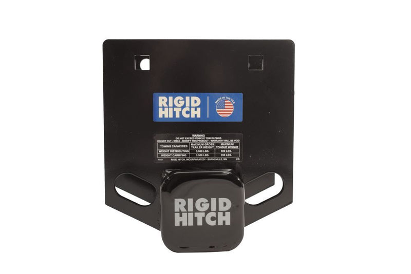 Load image into Gallery viewer, Rigid Hitch Class III RV Bumper Mount Trailer Hitch, 3500 lbs Weight Capacity, Steel Construction, for 4&quot; x 4&quot; Bumpers - Made in USA
