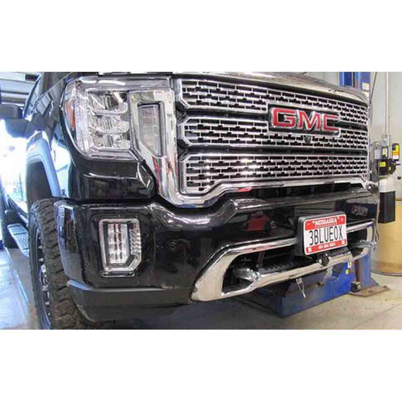 Load image into Gallery viewer, Blue Ox Ascent Tow Bar (7,500 lbs. tow capacity) &amp; Baseplate Combo fits Select GMC Sierra 2500/3500 (Includes Shutters &amp; ACC)
