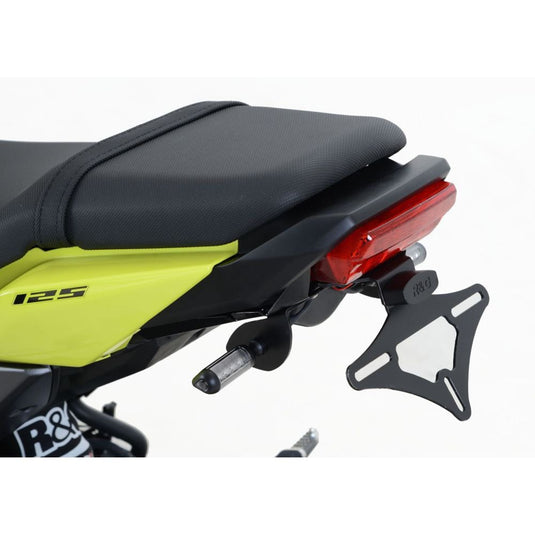 R&G Racing Black Tail Tidy License Plate Holder For 2017-2020 Honda Grom 125