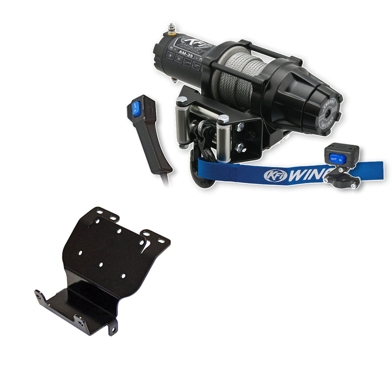 Load image into Gallery viewer, KFI Winch Kit For Honda TRX300 2x4, 4x4 1993-2000
