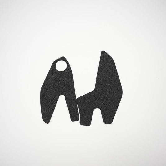 R&G Racing Black Boot Guard Kit For 2023-2024 Ducati Diavel V4 EZBG215BL