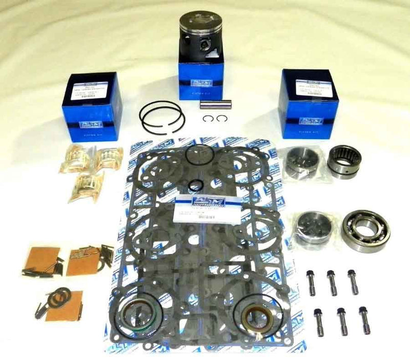 Load image into Gallery viewer, WSM Powerhead Rebuild Kit For Mercury / Mariner 65 - 90 Hp 3 Cyl Looper 94-05 .015 Over
