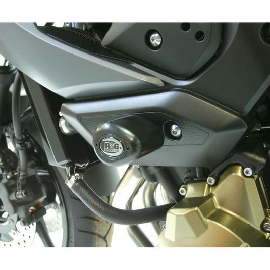 R&G Racing Black Aero Style Crash Protection Bobbins For 2015-2016 Yamaha Diversion XJ6 S
