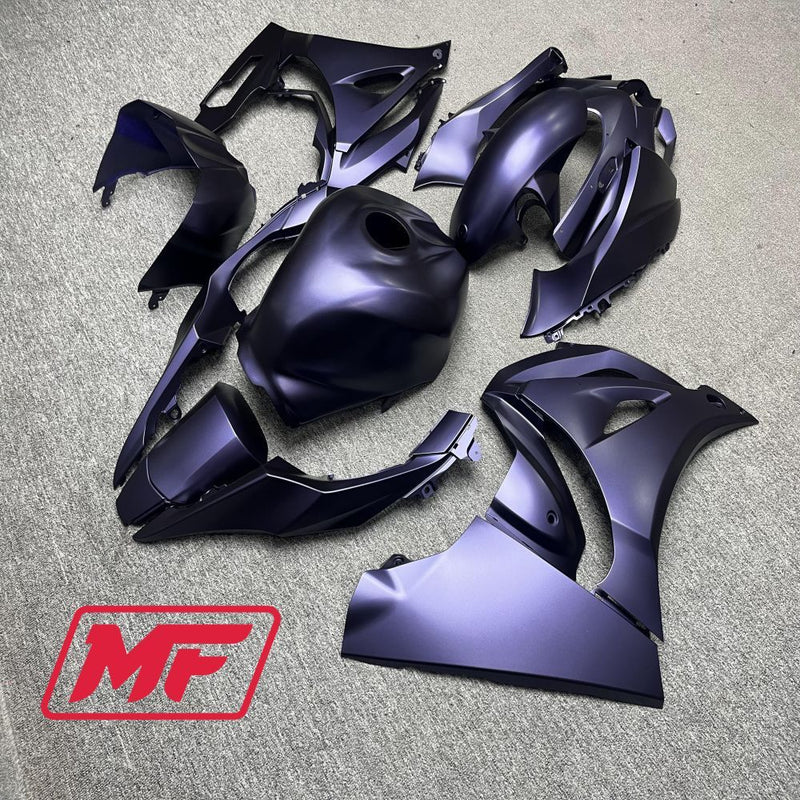 Load image into Gallery viewer, Monster Fairings Full Kit Suzuki GSXR1000 17-24 Matte Purple + Windshield + Gas Tank Cover
