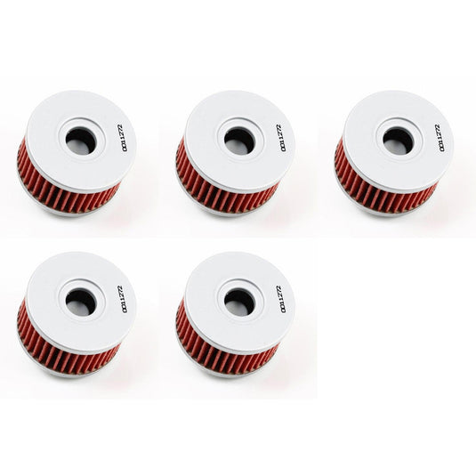 Set of 5 Hi Flo - Oil Filter Hf137