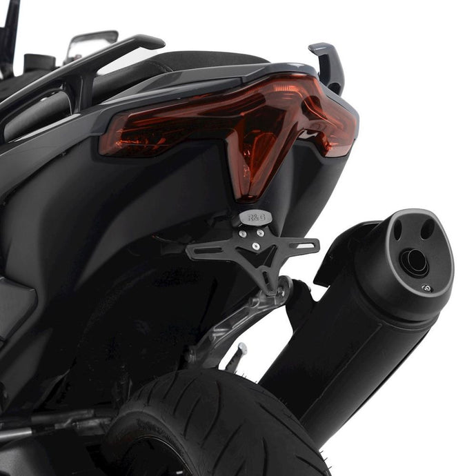 R&G Racing Black Tail Tidy License Plate Holder For 2022-2024 Yamaha TMAX 560