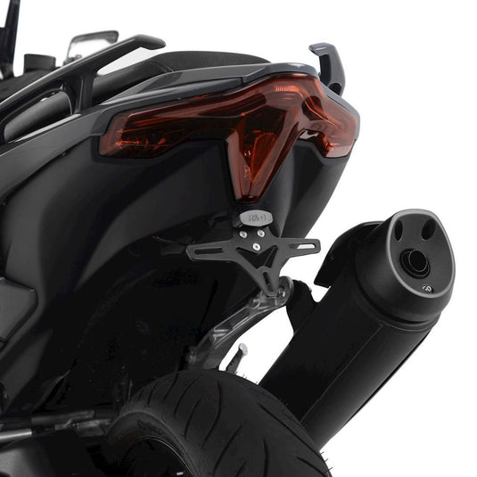 R&G Racing Black Tail Tidy License Plate Holder For 2022-2024 Yamaha TMAX 560