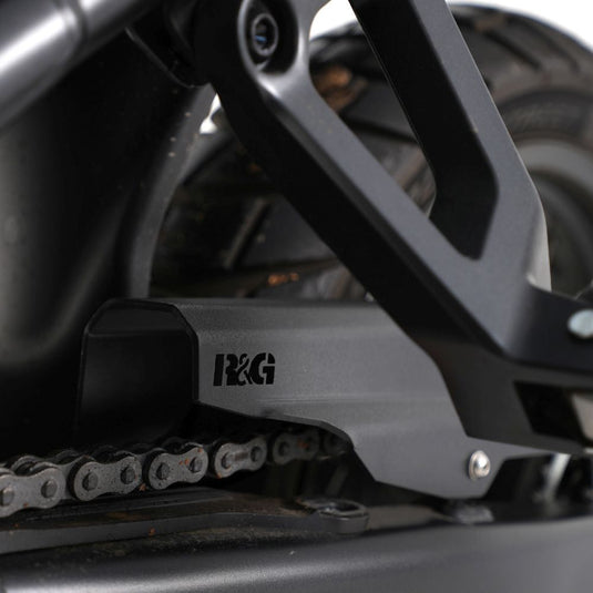 R&G Racing Aluminium Chain Guard For 2023-2024 Honda Transalp XL750 CG0030BK