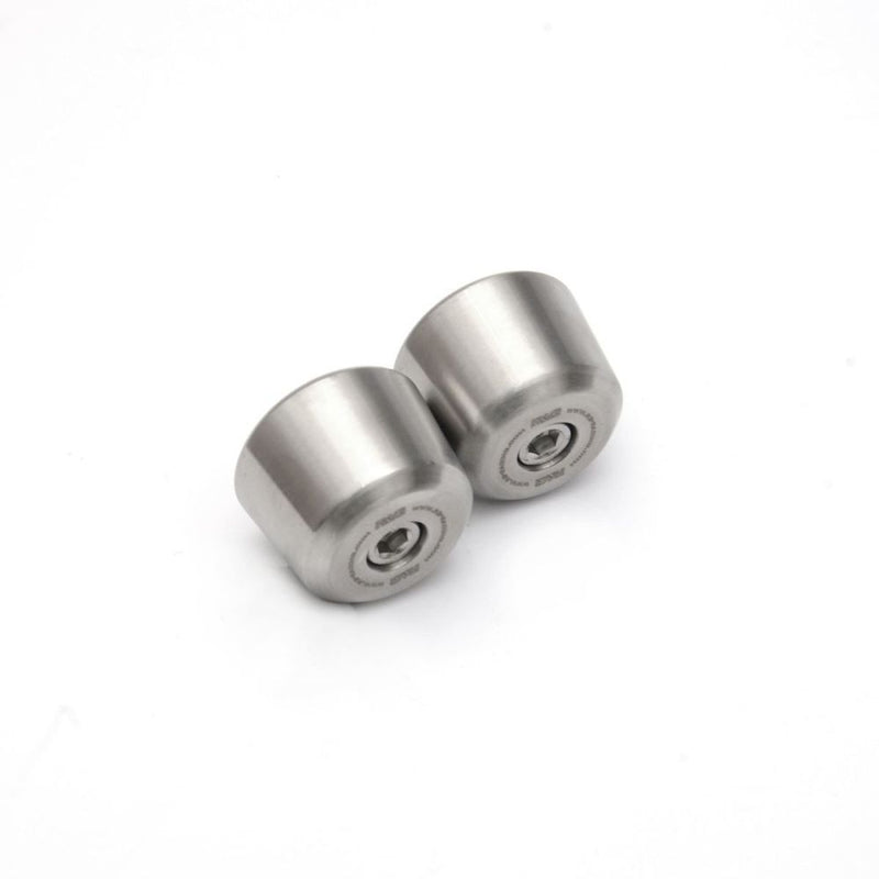 Load image into Gallery viewer, R&amp;G Racing Stainless Steel Bar Ends For 2020-2024 Super Soco CPx BE0143SS
