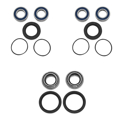 QUADBOSS Front and Rear Wheel Bearing Kits for Polaris Trail Boss 325 2000-2002