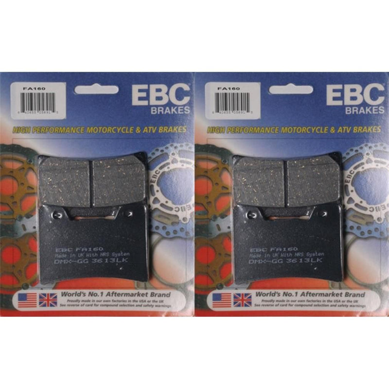 Load image into Gallery viewer, EBC Brake Pad Front Kit FA160 for Yamaha V-Max 1200 1993-2007
