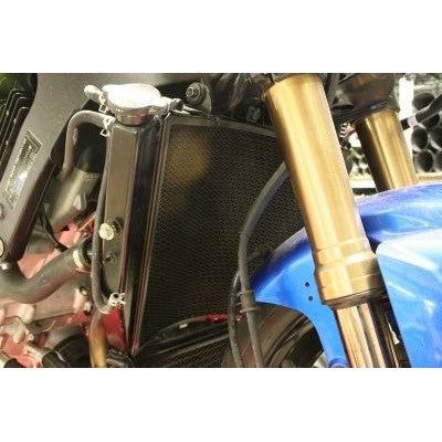 R&G Racing Black Aluminum Radiator Guard For 2009-2017 Suzuki GSXR1000 RAD0084BK