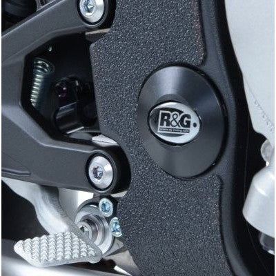 R&G Racing Black Frame Plug Lower Right Hand Side For 2018-2024 Yamaha MT-10