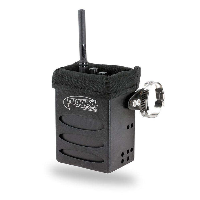 Rugged Radios Aluminum Handheld Radio Box with Universal Mounting - by Rugged Radios RBOX-XL