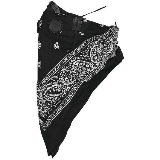 ATV/UTV Tek Rider Dust Masks Pro Bandana, Black