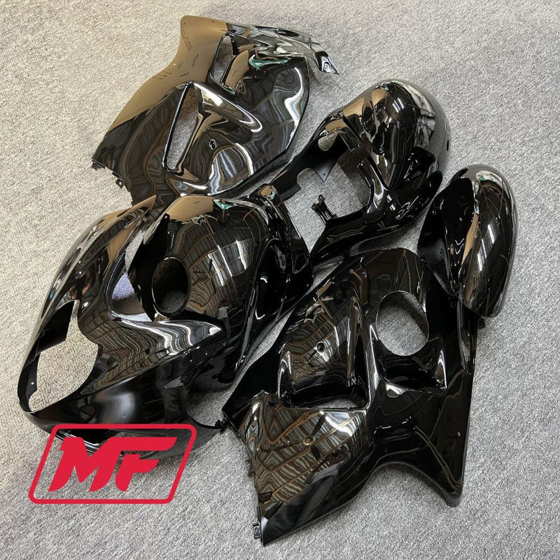Load image into Gallery viewer, Monster Fairings Full Kit Suzuki GSXR1000 17-22 Gloss Black + Windshield + Gas Tank Cover
