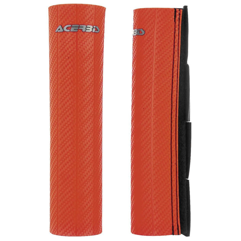 Load image into Gallery viewer, Acerbis Red Upper Fork Guards - 2634050004
