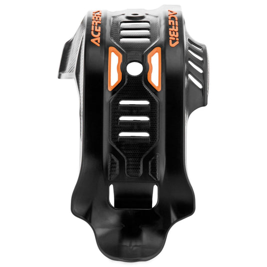 Acerbis Black/16 Orange Offroad Skid Plate - 2449420001