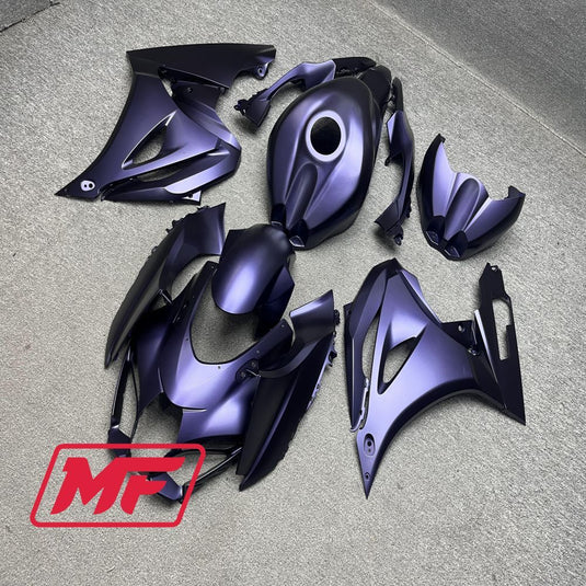 Monster Fairings Full Kit Suzuki GSXR1000 17-24 Matte Purple + Windshield + Gas Tank Cover