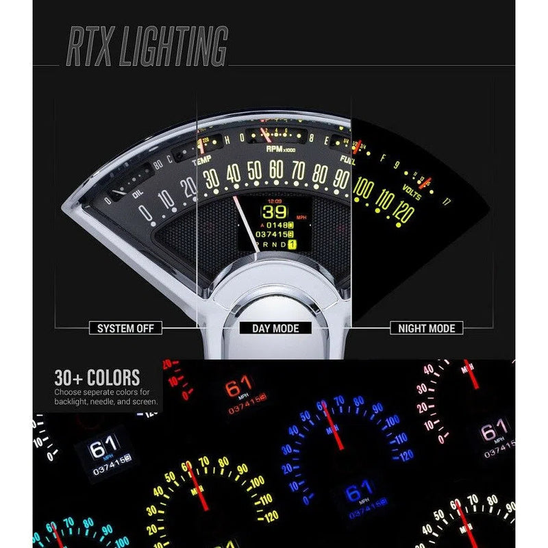 Load image into Gallery viewer, Dakota Digital 67-68 Ford Mustang Customizable Analog Gauge System RTX-67F-MUS-X
