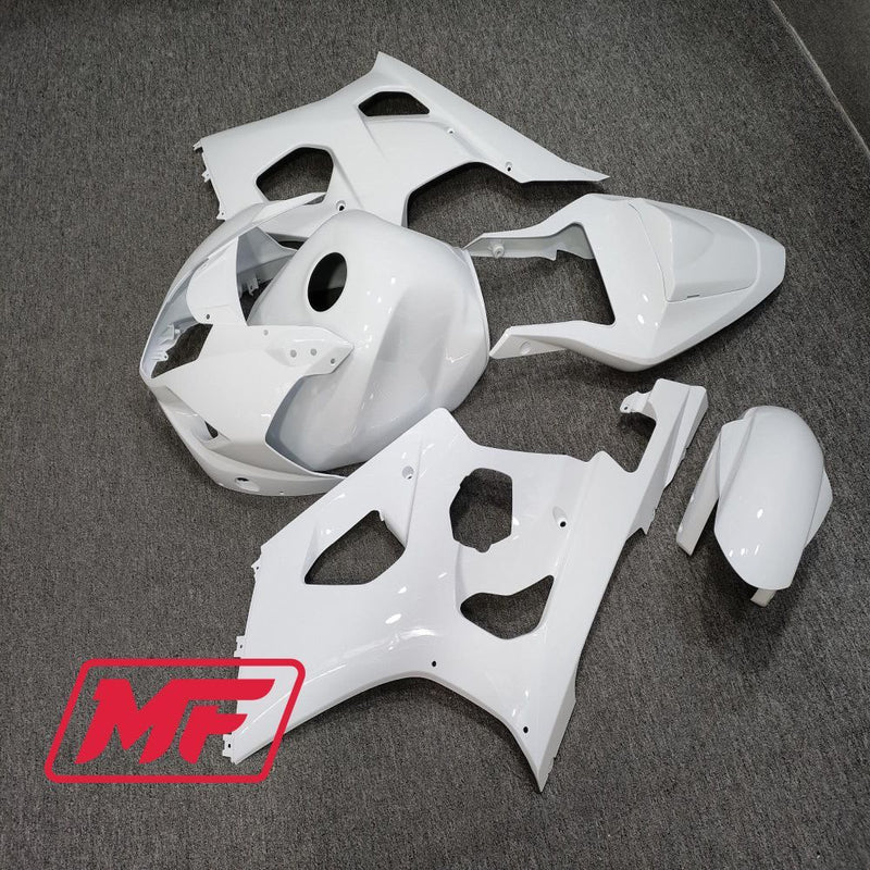 Load image into Gallery viewer, Monster Fairings Full Kit Suzuki GSXR1000 03-04 Gloss White + Windshield + Gas Tank Cover
