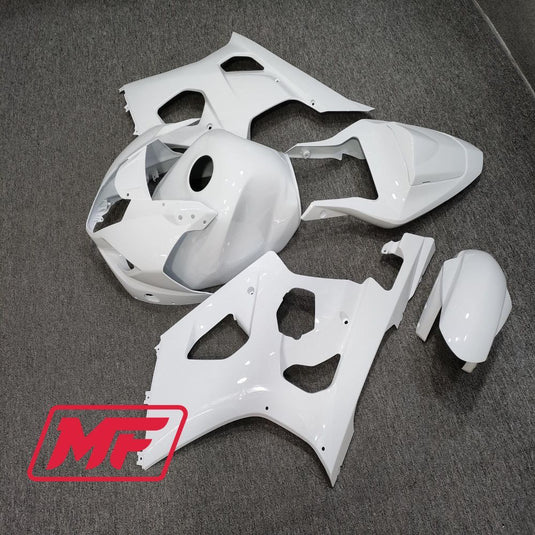 Monster Fairings Full Kit Suzuki GSXR1000 03-04 Gloss White + Windshield + Gas Tank Cover