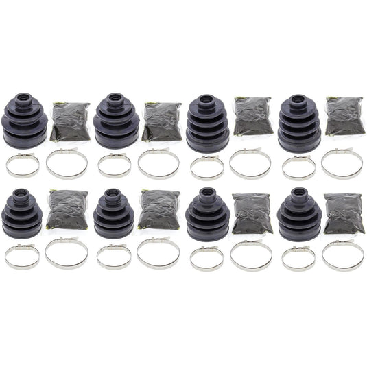 Complete Front & Rear Inner & Outer CV Boot Repair Kit TRX680 Rincon 10-16