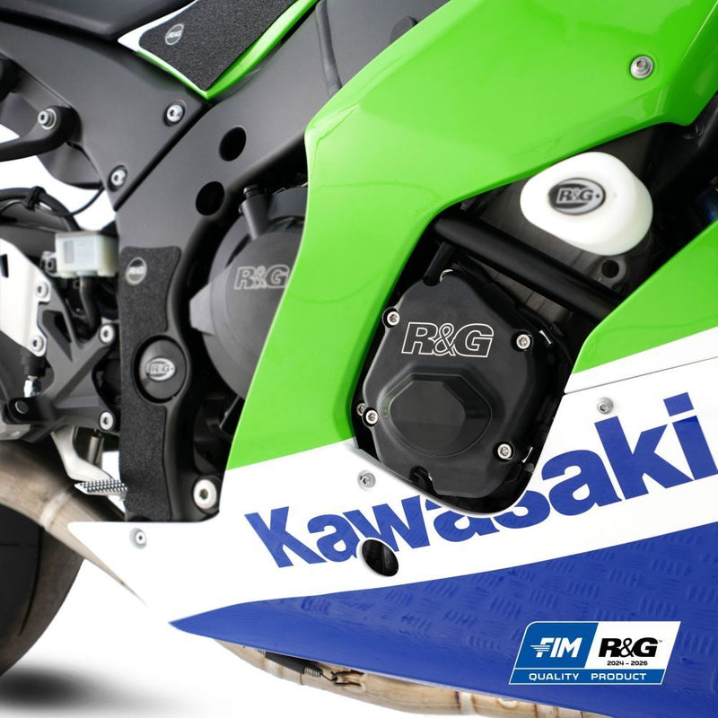 Load image into Gallery viewer, R&amp;G Racing PRO Starter Idle Gear Cover RHS For 2015-2019 Kawasaki Ninja ZX10R ZX1000
