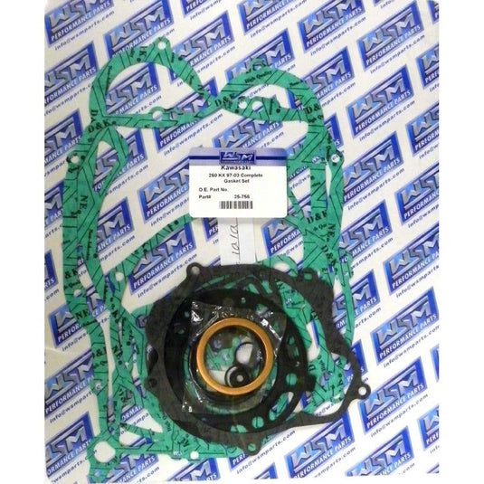WSM Complete Gasket Kit For Kawasaki 250 KX 97-03 25-756