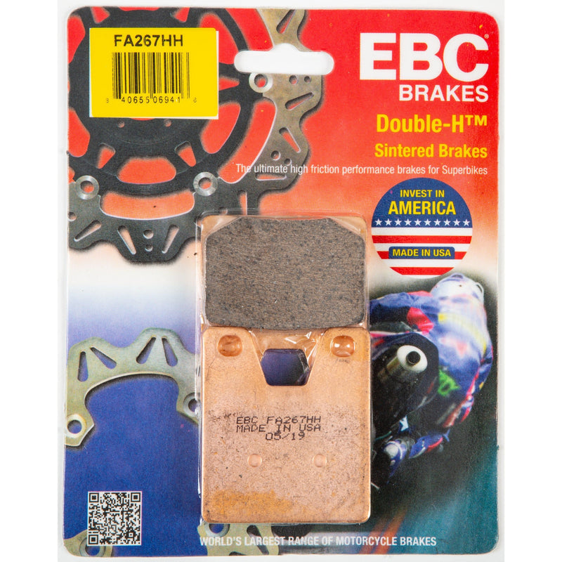 Load image into Gallery viewer, EBC 1 Pair Sintered HH Race Formula Brake Pads MPN FA267HH
