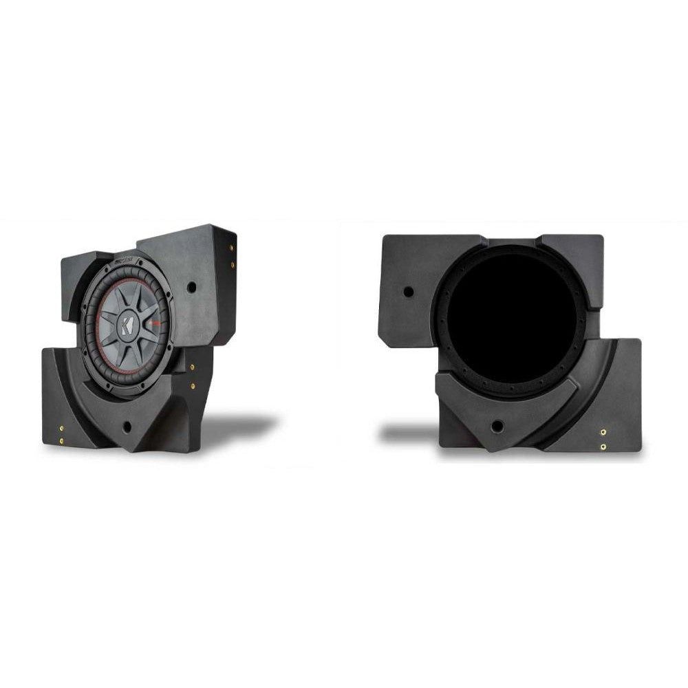 SSV Works Behind Seat Speaker Pods with Unloaded Subwoofer Box For Can-Am Maverick X3 17-22