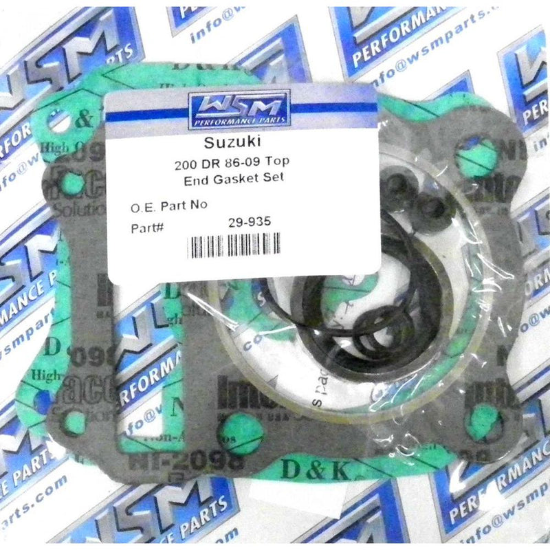 Load image into Gallery viewer, WSM Top End Gasket Kit For Suzuki 200 DR 86-09 29-935
