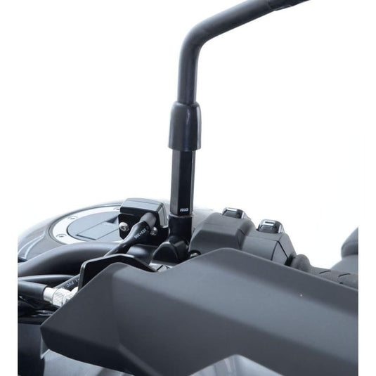 R&G Racing Black Mirror Risers MR0010BK