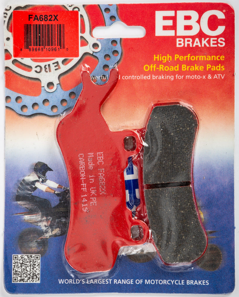 Load image into Gallery viewer, EBC 1 Pair Performance X-Series Carbon Brake Pads MPN FA682X
