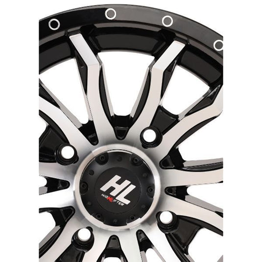 High Lifter 22x7 5/4.5 4+3 Gloss Black HL21 Wheel 22HL21-1245
