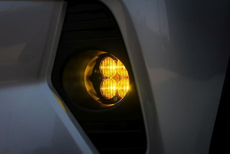 Load image into Gallery viewer, Baja Designs Fog Pocket Light Kit Squadron Series Wide Cornering Pattern Clear Lens 447676

