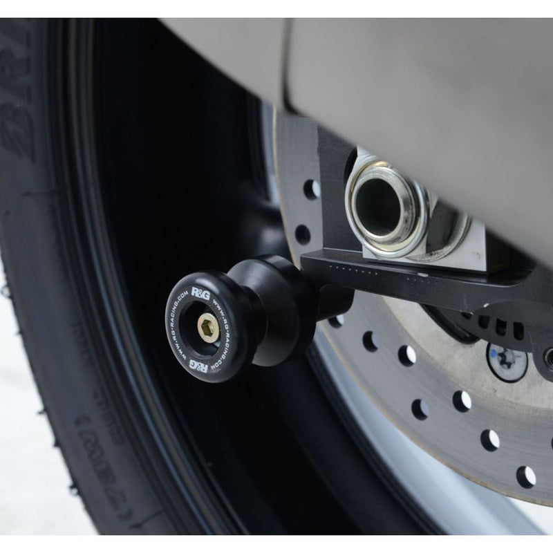 Load image into Gallery viewer, R&amp;G Racing Black Cotton Reels For 2008-2013 Aprilia Mana 850
