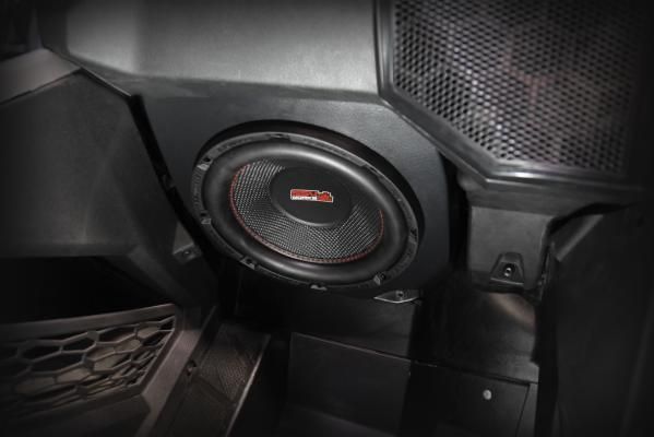 Load image into Gallery viewer, SSV Works Under Dash 10&quot; Unloaded Subwoofer Enclosure For Polaris RZR Pro XP 2020-2022
