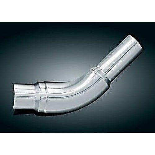 Load image into Gallery viewer, Kuryakyn Chrome Bridge Gap Heat Shield Stock Dual Exhaust Cover Harley Touring
