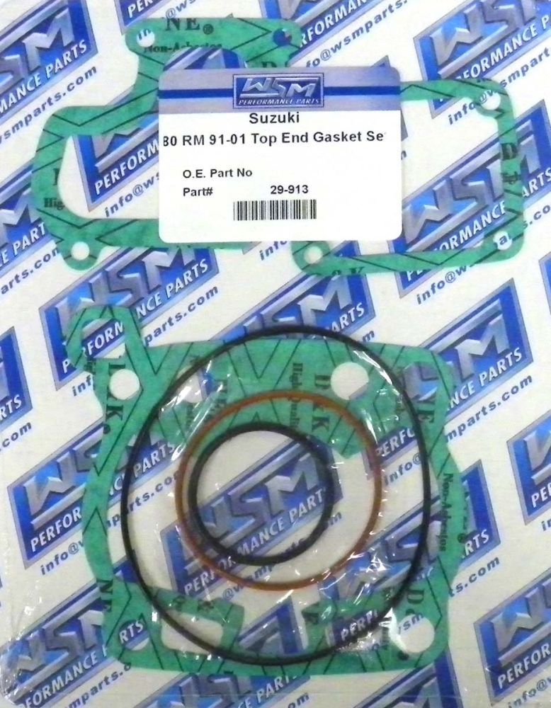 Load image into Gallery viewer, WSM Top End Gasket Kit For Suzuki 80 RM 91-01 29-913
