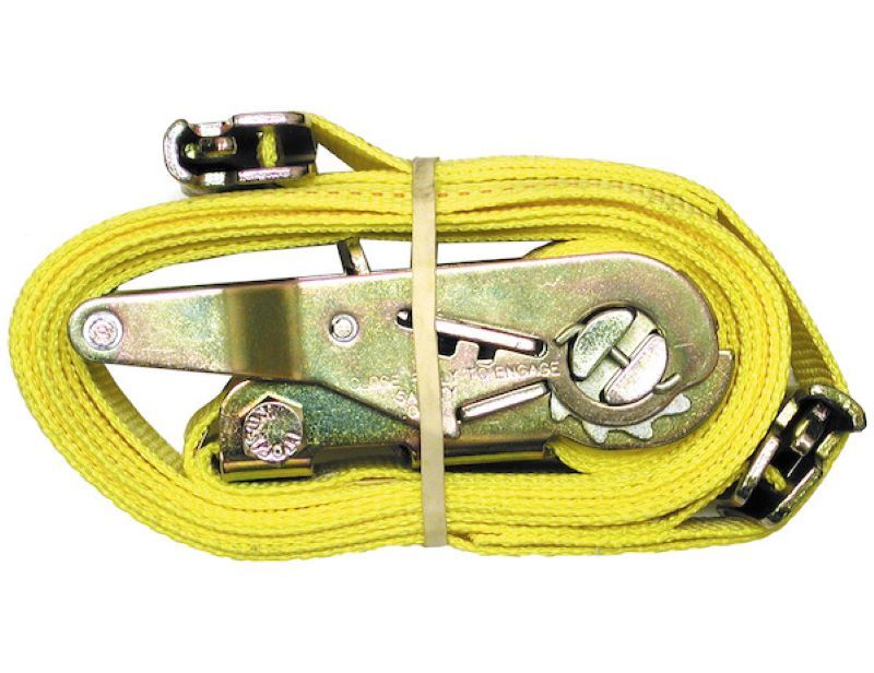 Load image into Gallery viewer, E-Track Ratchet Tie Down With Fittings 2&quot; x 12&#39;
