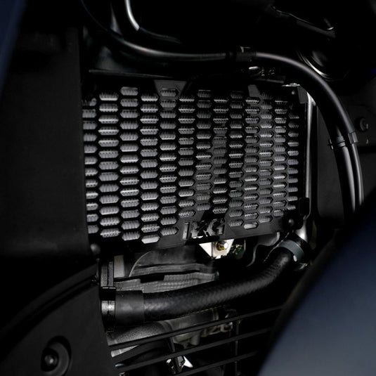 R&G Racing Matt Black PRO Radiator Guard For 2020-2024 Yamaha MT-125