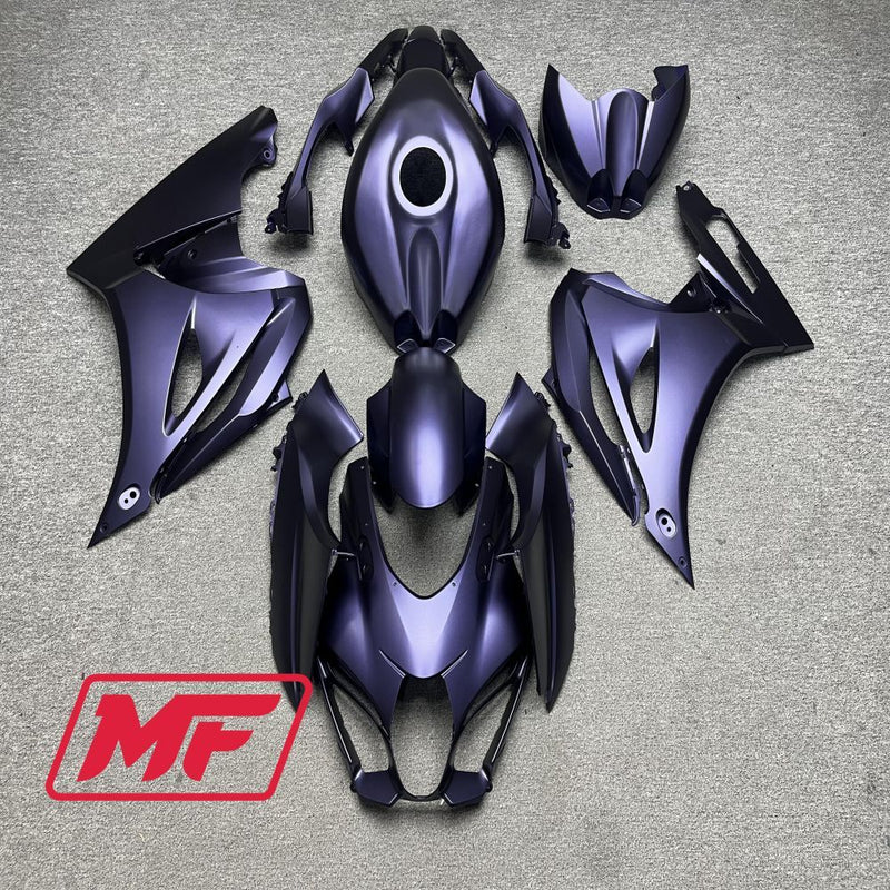 Load image into Gallery viewer, Monster Fairings Full Kit Suzuki GSXR1000 17-24 Matte Purple + Windshield + Gas Tank Cover
