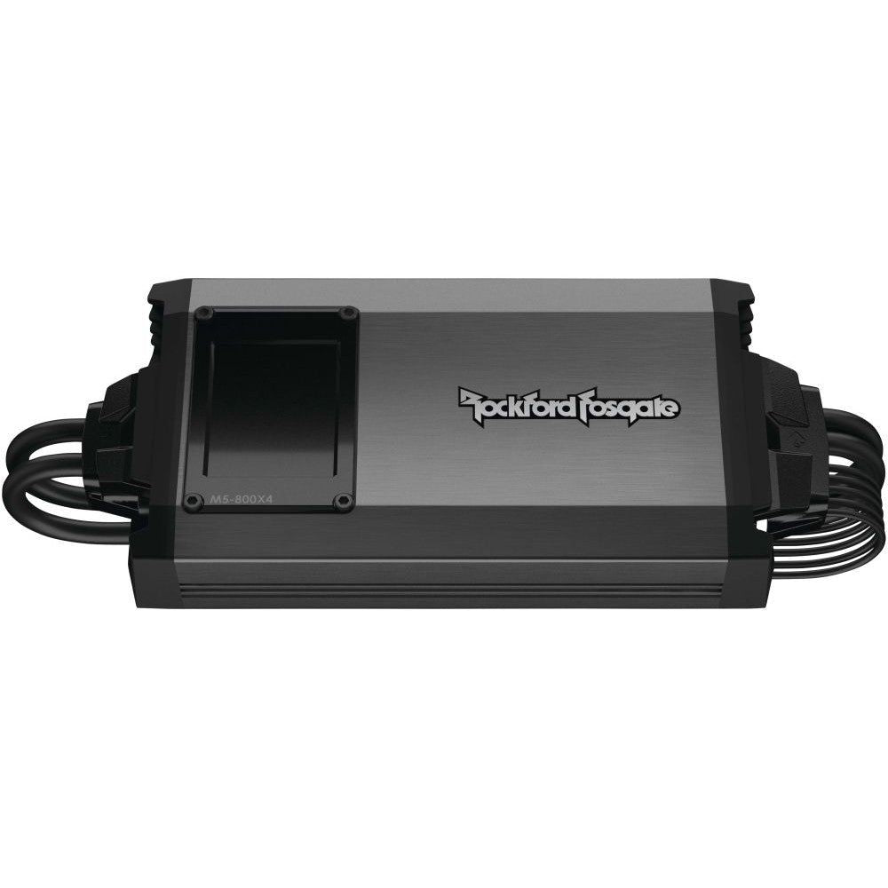 Rockford Fosgate Element Ready 800 Watt 4-Channel M5 Amplifier Silver M5-800X4